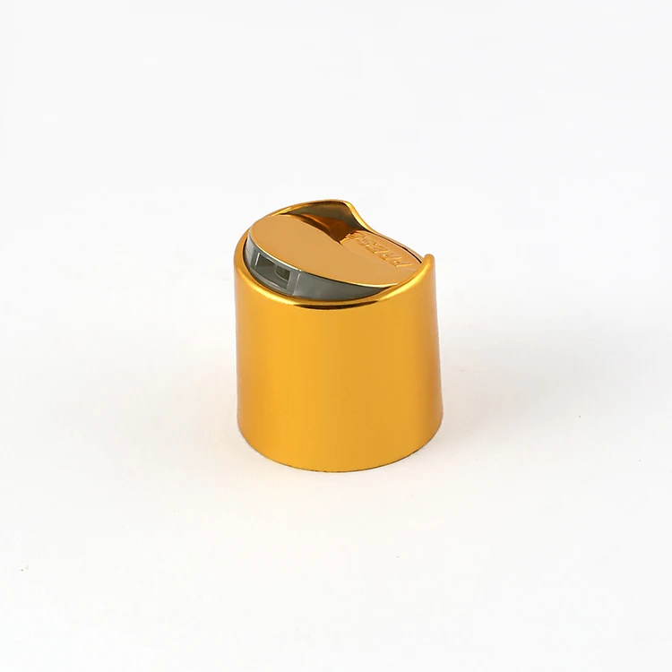 
Manufacturer High Quality PP Plastic Cap 24/410 Non-Spill 31mm Disc Top Cap, Gold 