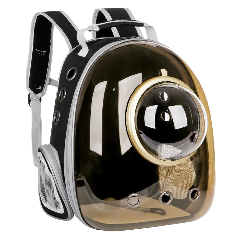 
Airline-Approved Ventilate Pet Carrier Backpack Transparent Capsule Backpack for Travel and Outdoor Use 