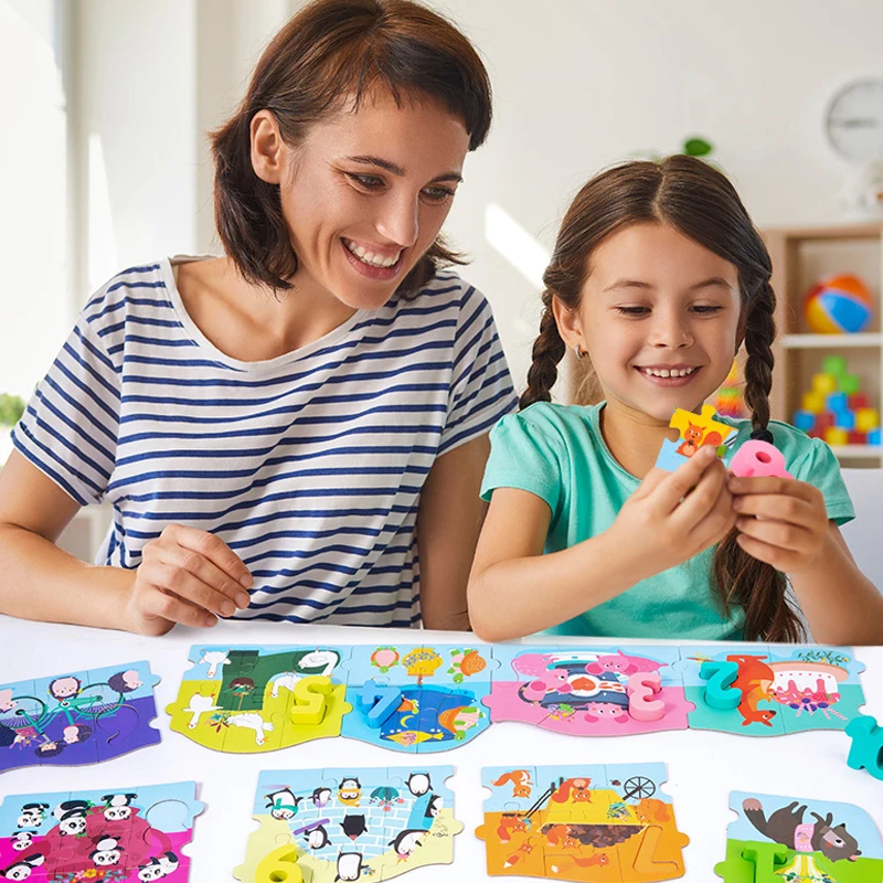 Chinese suppliers custom Baby busy book kindergarten elementary education Kids numeral animal busy book