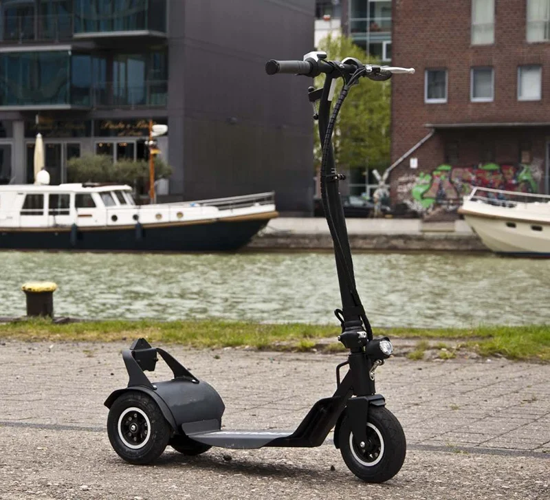 Light weight Folding Powerful Adult 3 wheel Electric Scooter  Motor 500M