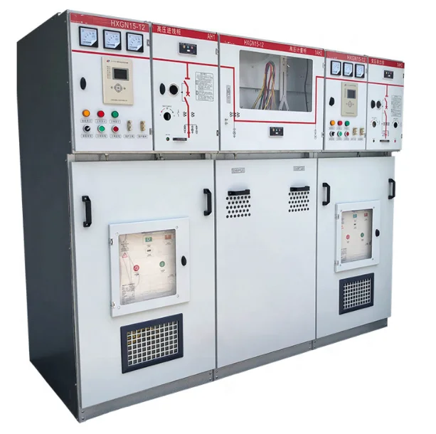 HXGN15 12KV 630A  High quality Box type fixed ring network high voltage distribution switchgear