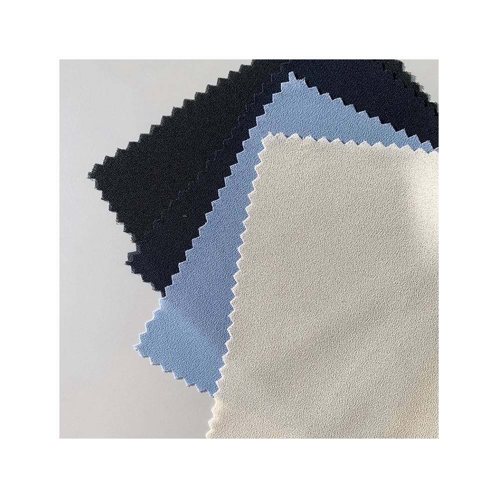 Japan KKF4037RE-W recycledcrepe yarn dyed latest brand fabric with suitable price