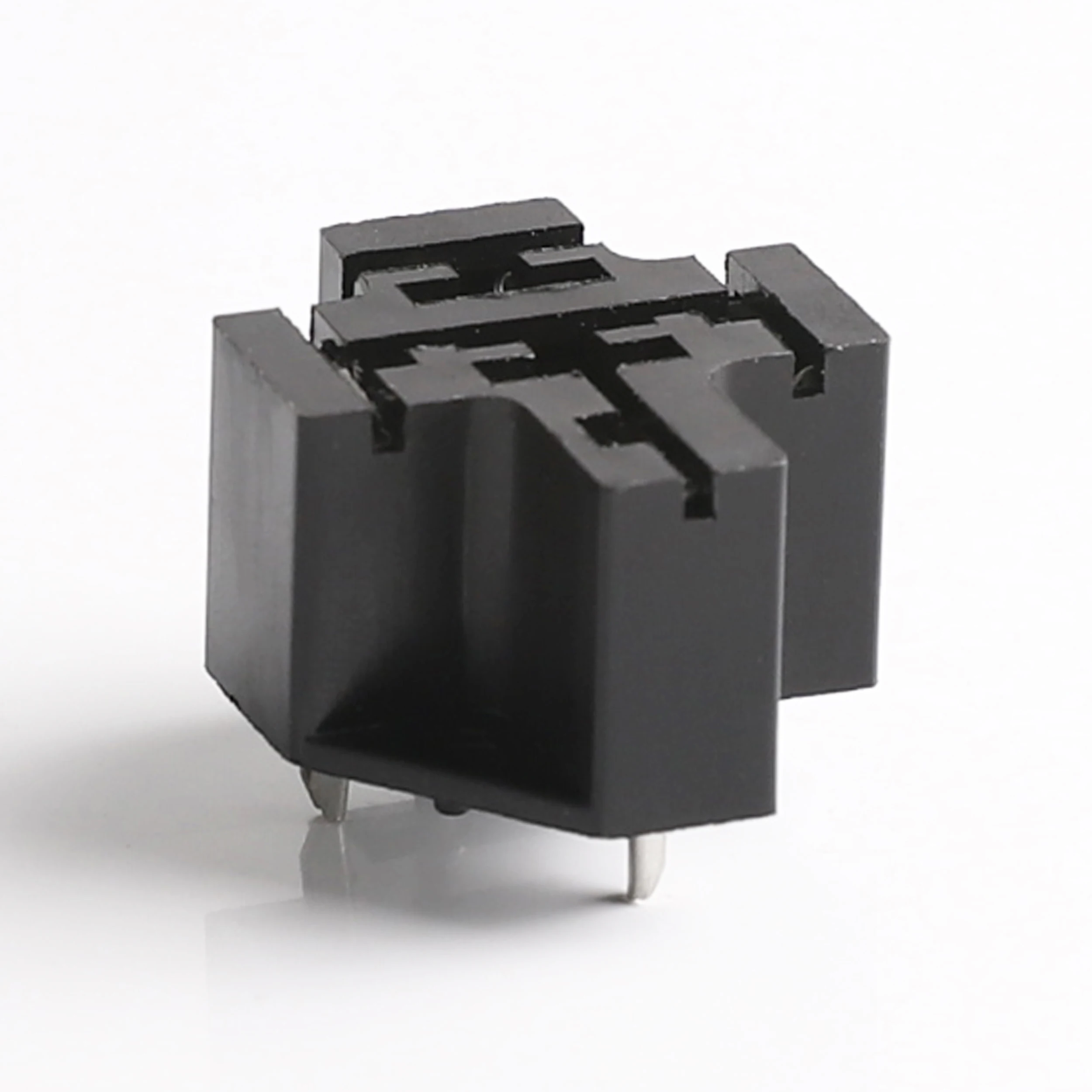 40A 4 Pin type automotive relay socket PCB circuit board socket with insertion spring HFV4 base welding