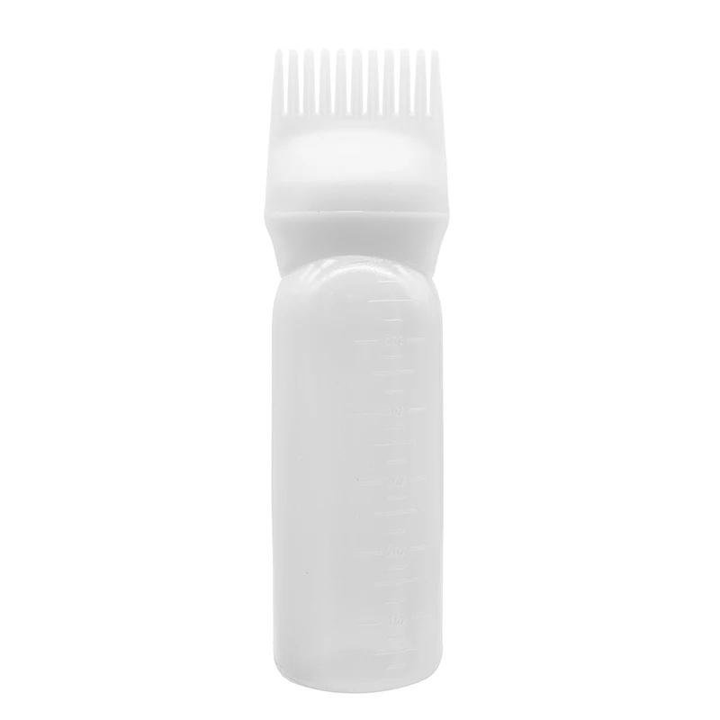 Wholesale 5oz Barbershop Hair Dyeing Applicator Bottle With Brush Comb