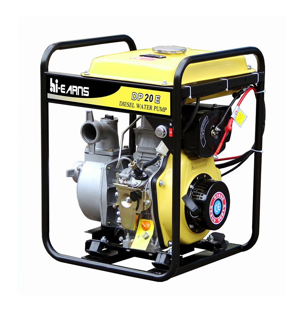 
Recoil start 2 inch farm use diesel engine irrigation 5hp water pump with big fuel tank 