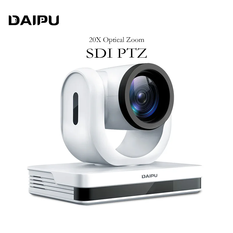 PTC-20S PoE HD-MI 3G-SDI 1080P60 HD IP-трансляция с автоматическим отслеживанием видеоконференции в прямом эфире PTZ-камера