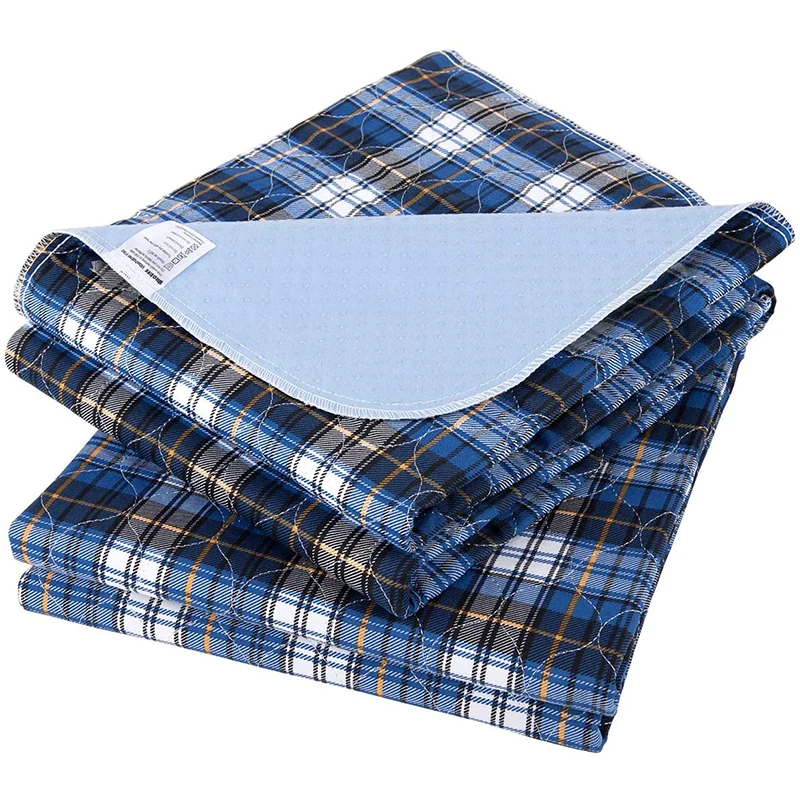 Hospital Incontinence Mattress Bed Under Pads Washable Reusable Urine Absorbent Underpad Padding For Bed