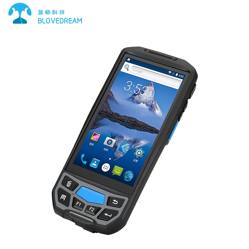 Промышленный кпк Blovedream U9000 Android NFC RFID-сборщик данных 9 0 портативный терминал с RFID-считывателем