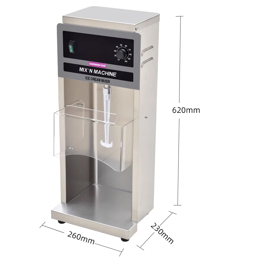 GOOPIKK Commercial Stainless Steels Blizzard Ice Cream Mixer Frozen Yogurt Swirl Machine 220v Mcflurry Machine With Cheap Price