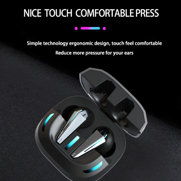 Audifonos Eirpords Gaming Tws Low Latency Wireless Earphone With Hd Stereo Mic Earbuds