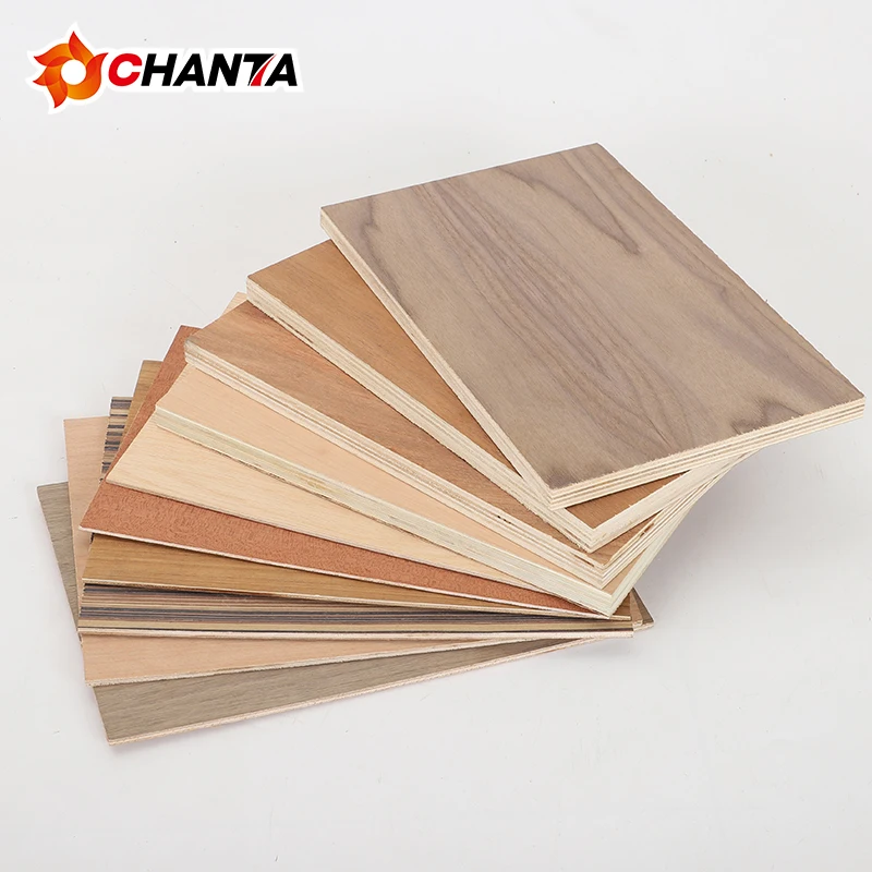 high quality poplar core e0 e2 e3 3mm birch veneer fancy plywood for decorative