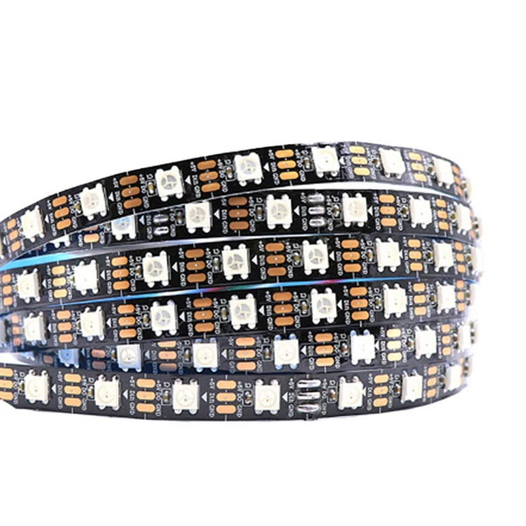 SMD5050 Individually Addressable RGB Led Strip Ws2812B 30/60/144 Led Pixel Strip Light