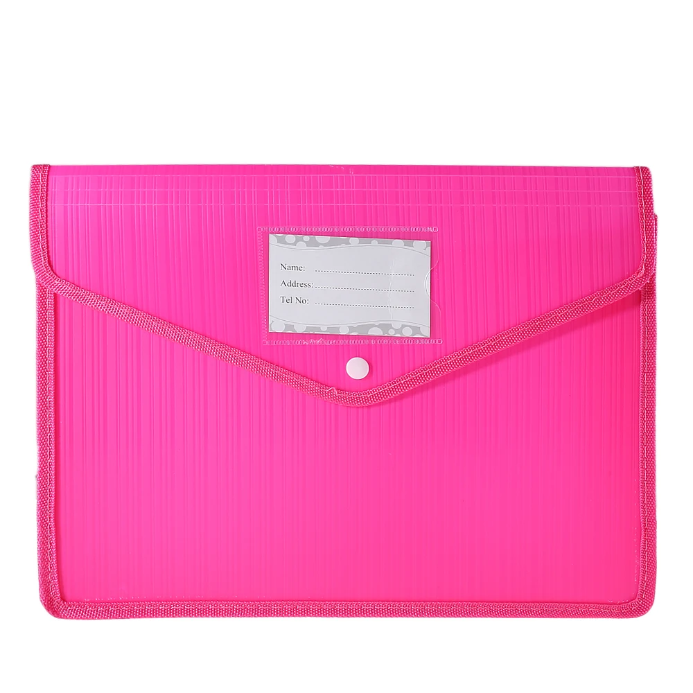 Китайская фабрика, оптовая продажа, водонепроницаемый и прочный файл формата A4 FCsize для сбора документов для офиса или школы, папка для документов
