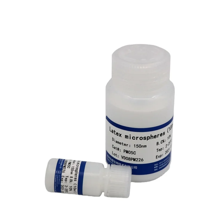 10mL 150nm Latex Polystyrene Microspheres Carboxyl Microspheres