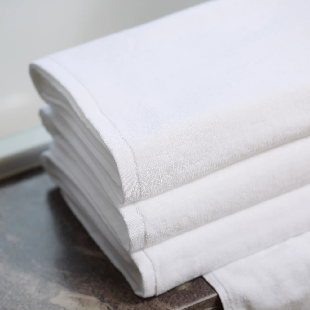 Wholesale luxury large adult hotel spa terry bath towels 100% cotton 70 x 140