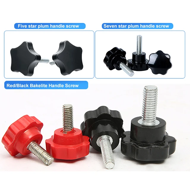 Hot Selling Galvanizing Process Plum Handle Screw M4 M5 M6 M8 M10 M12 M16 Torx Thumb Clamp