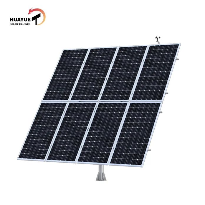 Huayue Солнечный трекер 5 кВт HYS-8PV-144-LSD двухосевая солнечная панель для слежения за солнечной батареей кронштейн для слежения за солнечной батареей sun tracker s