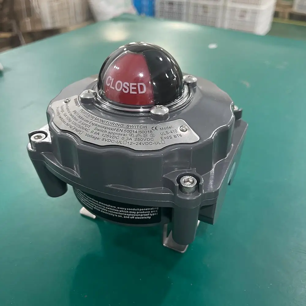 limit switch for discrete valve controller for on/off valves