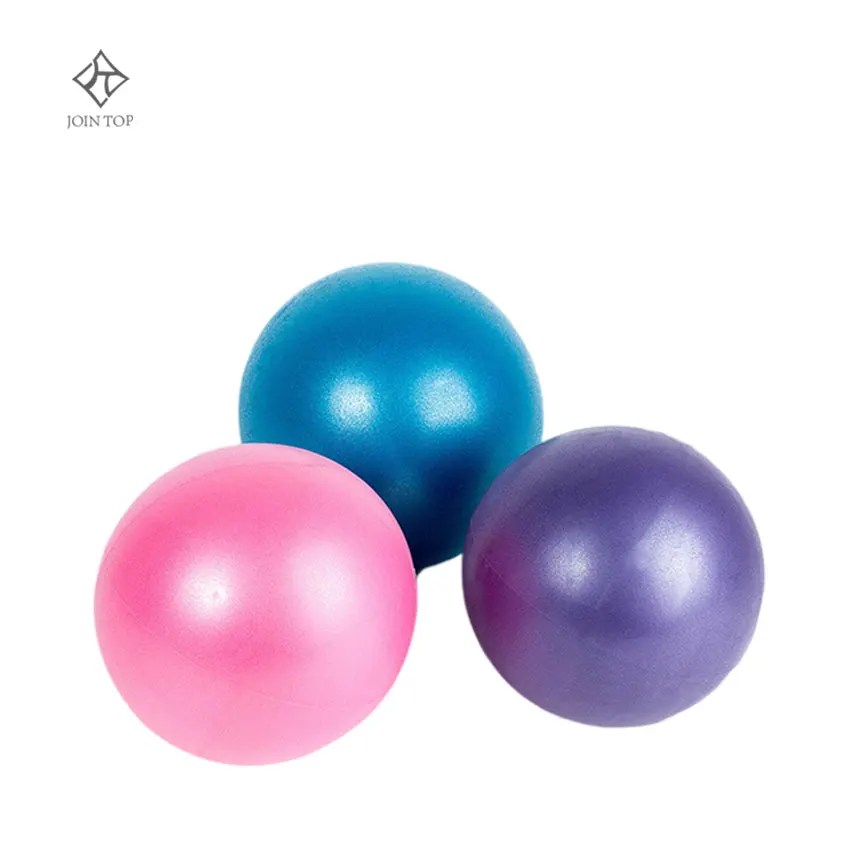 Jointop wholesale stock hot sale cheap colorful exercise gym pvc mini yoga ball