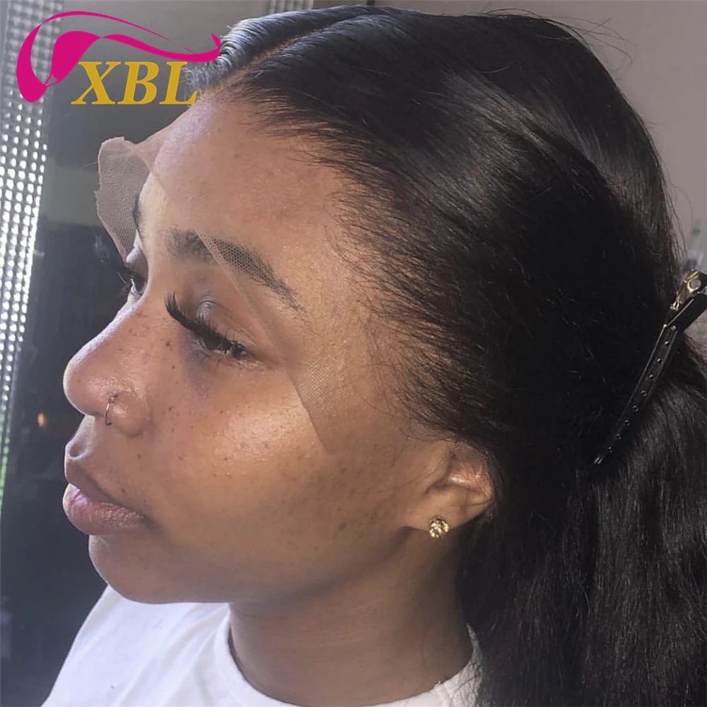 
100% silk base 360 lace frontal,13x6 transparent frontal lace closure with bundles,Ear to Ear Swiss Lace Frontal with Baby Hair 