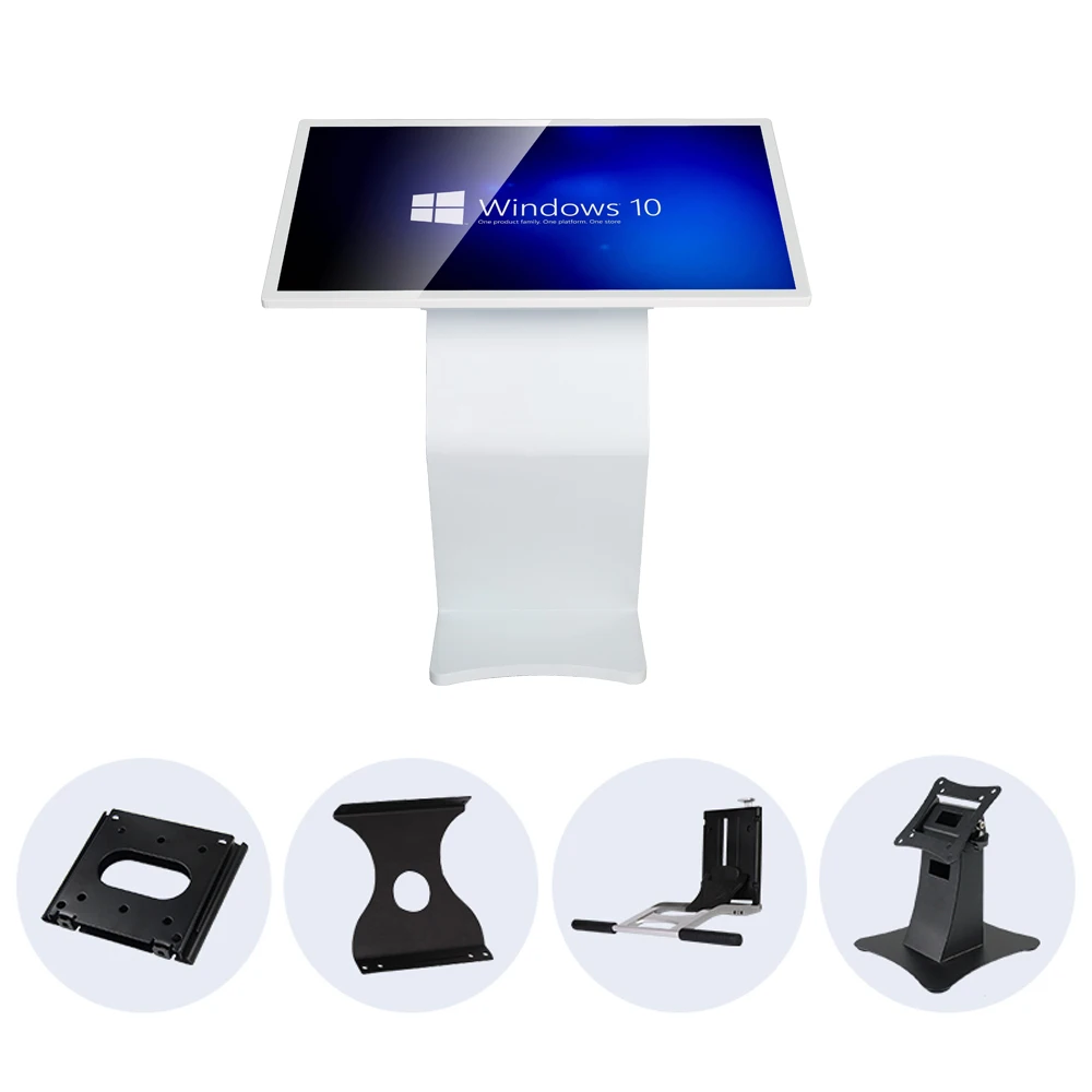 PCAP Touchscreen Android Computer Tempered Glass Waterproof Desktop All in One PC 15.6 Inch with 3mm LED Used Iphone SSD IPS