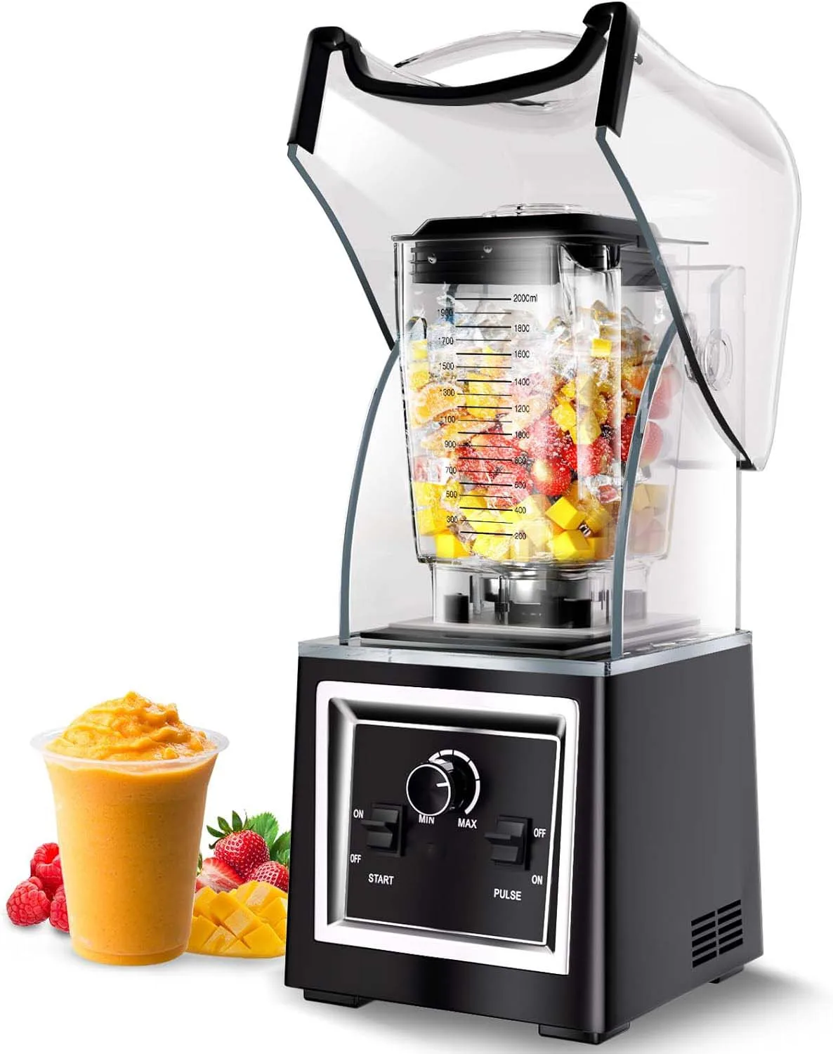 Industry High Speed Blender Juice Extractorl fruit vegetable Blende Juicer Commercial Blender