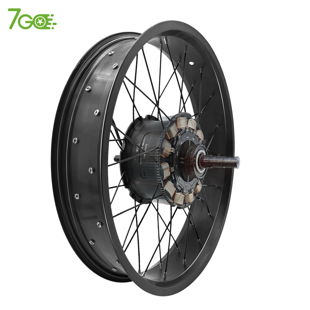 7GO US EU Warehouse Stock  EB3 250W 500W 750W rear electric bicycle motor kits 20*4 inch motorized Bicycle rim