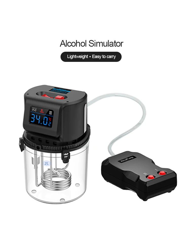 Best Selling Digital Alcohol Detector Meter Checker Alcohol Tester Alcohol Breath Test Simulator
