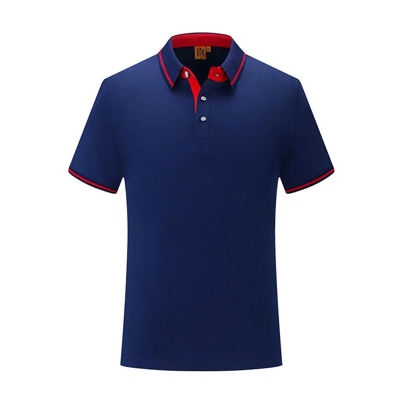 Wholesale High-End 190g 40 Yarns Custom Embroidered LOGO Printing Polo Shirt Cotton