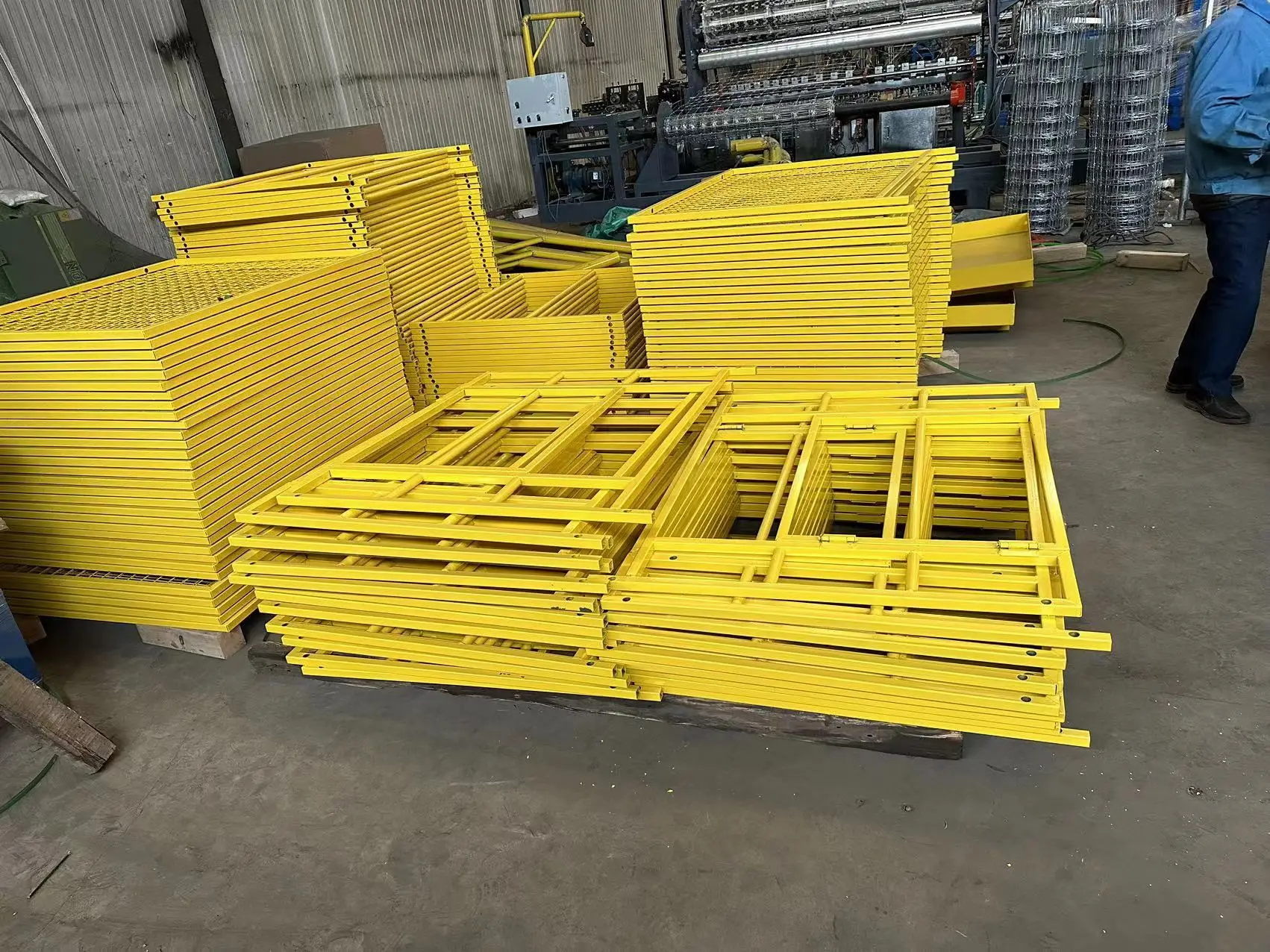 Factory Price Customized Metal Safety Cage, Work Platform Forklift Safety Cage
