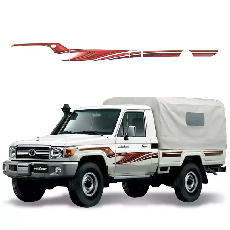 2023 New Type Car Sticker Custom badges emblems Car Decal Wholesale For Prado  Cheapest