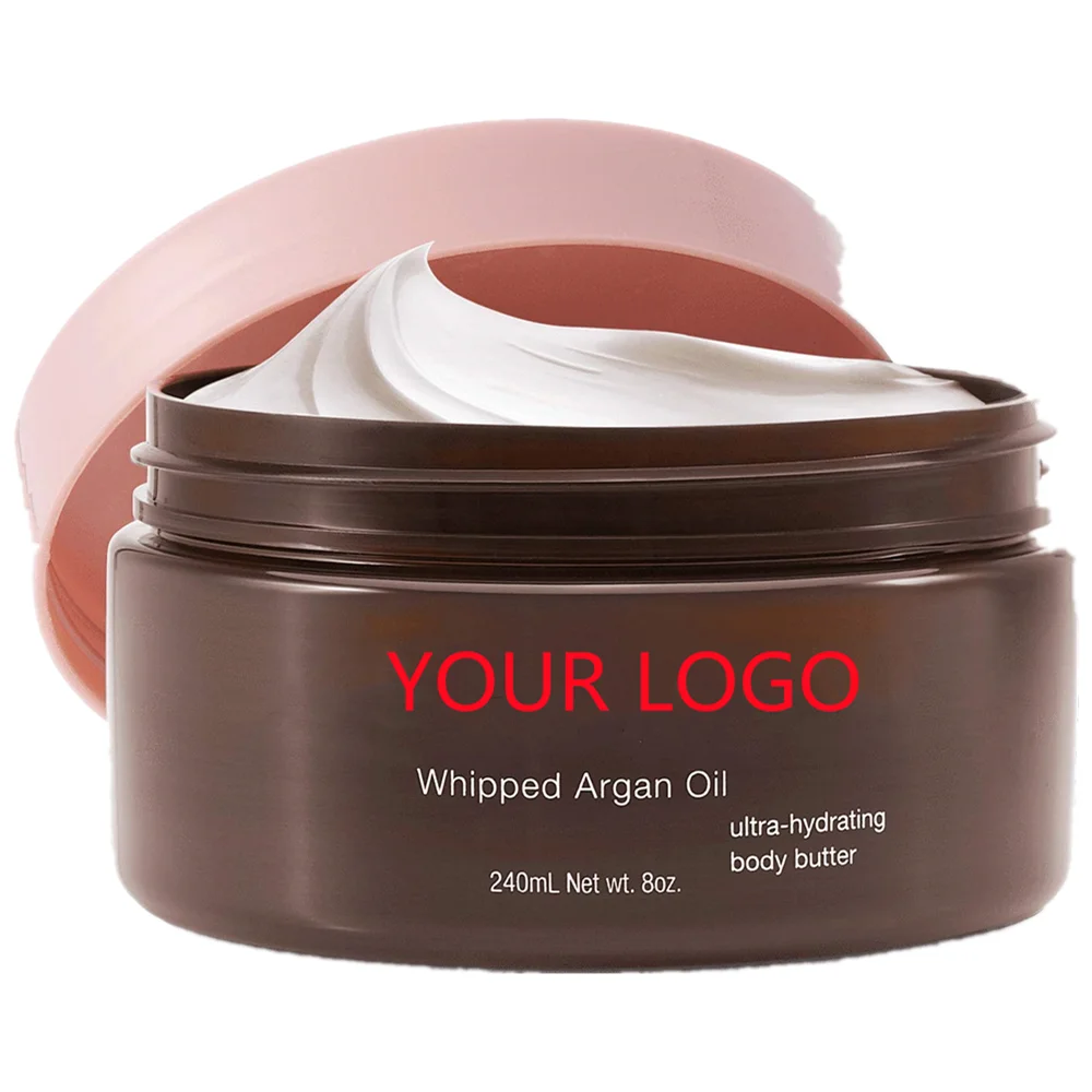 Wholesales 100% Natural Organic Shea Rose Skin Body cream Moisturizing Whitening Body Butter