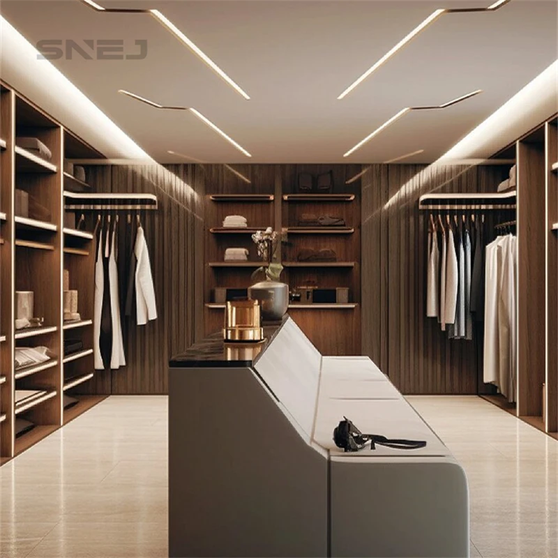 SNEJ Wardrobes Furniture for Bedroom High Quality Storage Wardrobes Cupboard for Clothes Cheap Price Wooden Modern Melamine/pvc