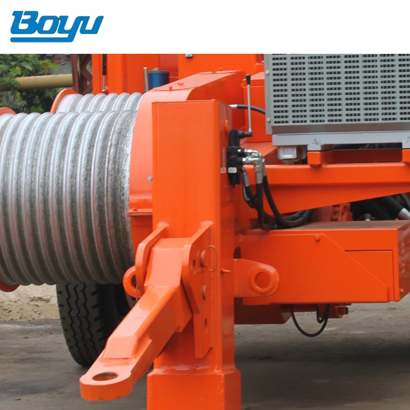 19 Ton Hydraulic Cable Puller For Transmission Line