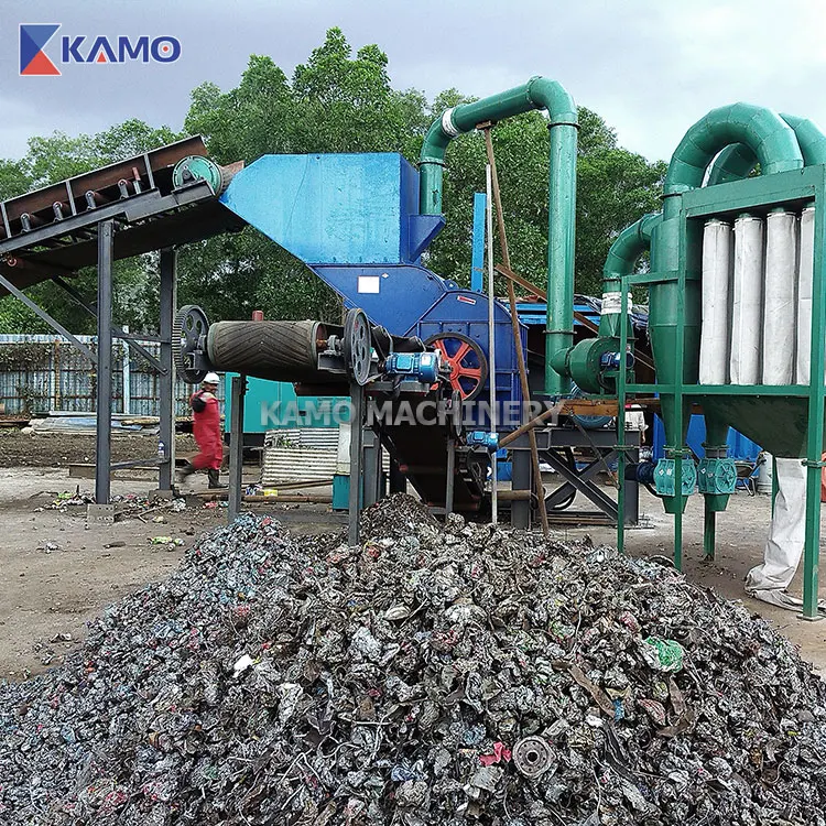 Bicycle Production Line Plastic Crushing Machines Scrap Metal Recycling Equipment Supplier And Manufacturer