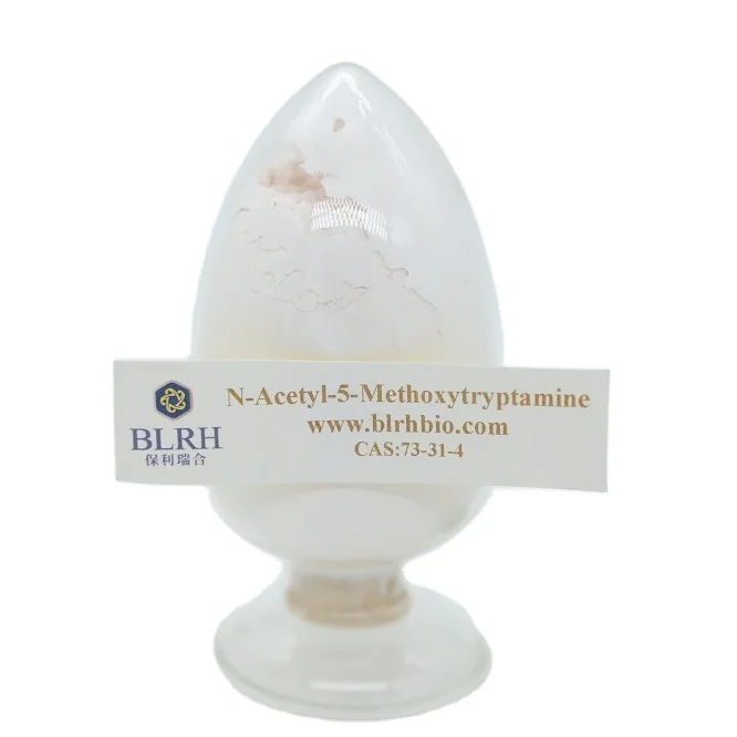 Горячая продажа 99% мелатонин оптом мелатонин порошок CAS 73-31-4