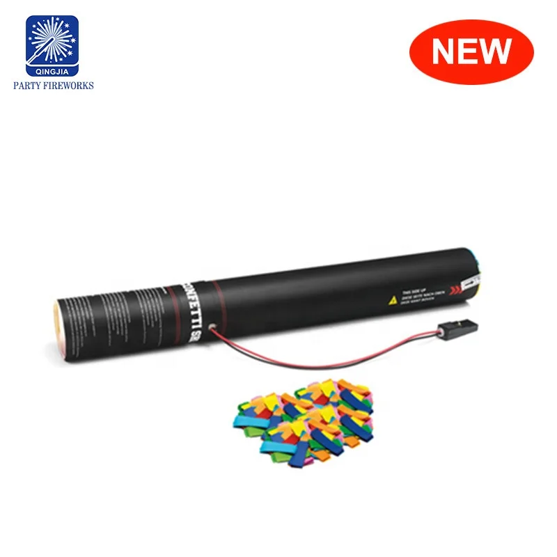 Rechargeable nightclub cannon wedding paper confetti bulk