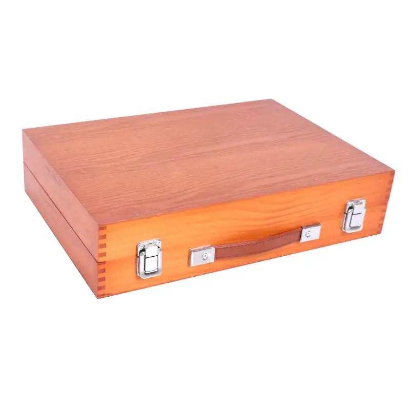 Art Art Supplier 174 Piece Super Deluxe Wooden Art Set Crafts Drawing Kit with Crayons Oil Pastels Colored Pencils for Teen