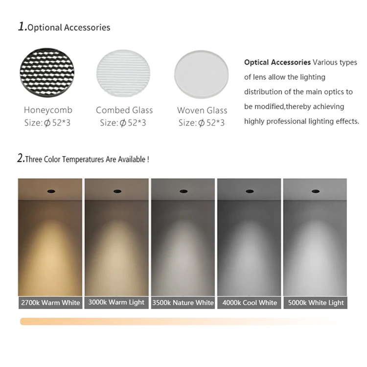 LEDOUX Double Square Recessed Downlights 12W 18W Corridor Recessed Led Spot Light