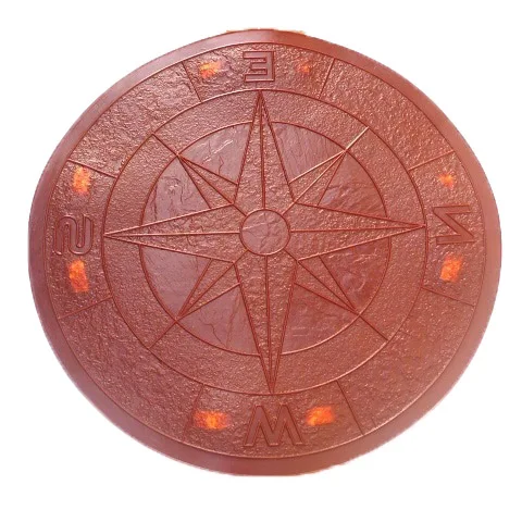 driveway concrete paving stone stamped mat