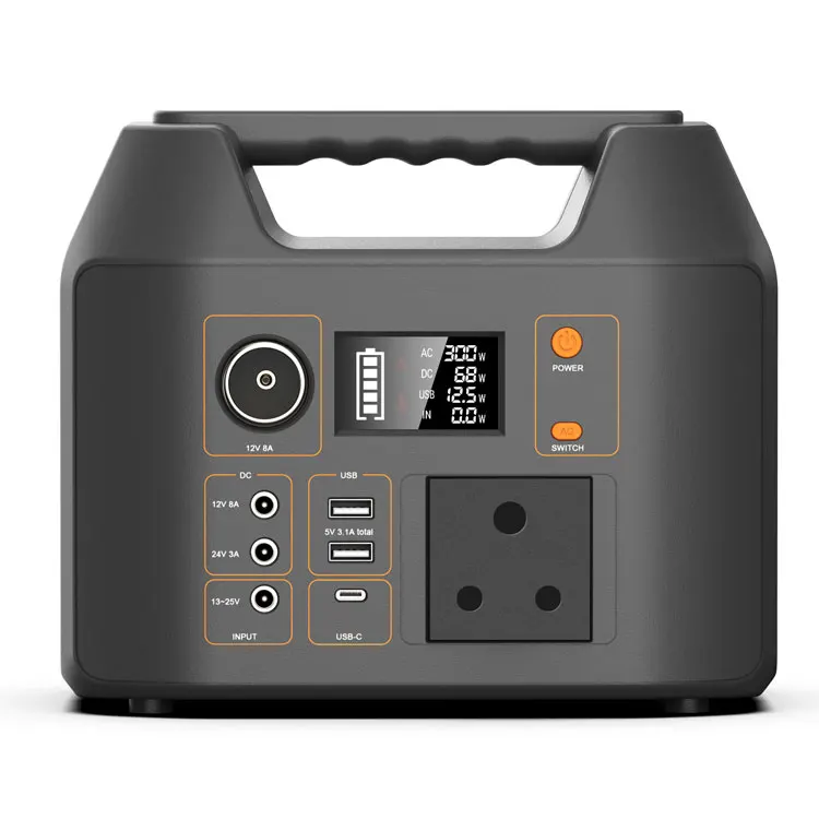 large phone battery charger portable power station solar generator Back up charger solor powered generator 300W powered stations