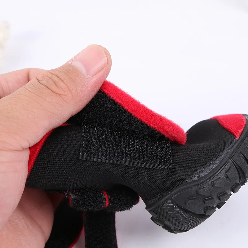 Fashion Colorful Anti-Slip Outdoor Waterproof Large Pet Dog Breathable and comfortable Dog Boots all seasons wear pet dog shoes