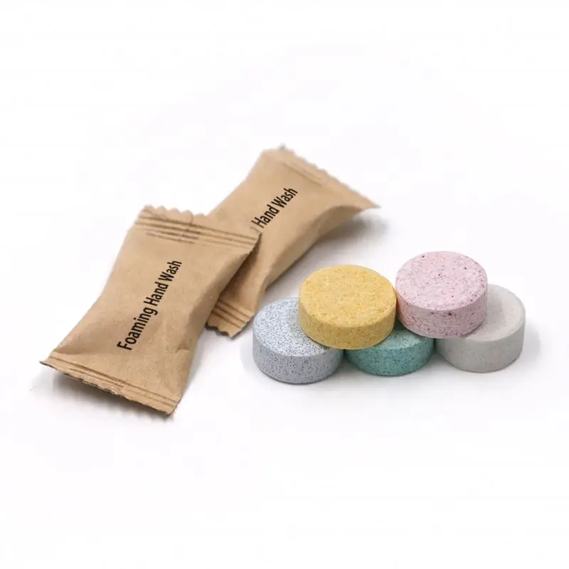 Professional factory foaming hand soap tablet for hand wash
