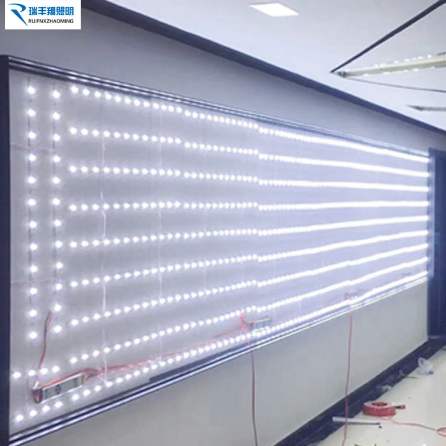 170 degree 12V smd 90 view angle flexible led strip curtain type 2835 3030 outdoor flat led light strip