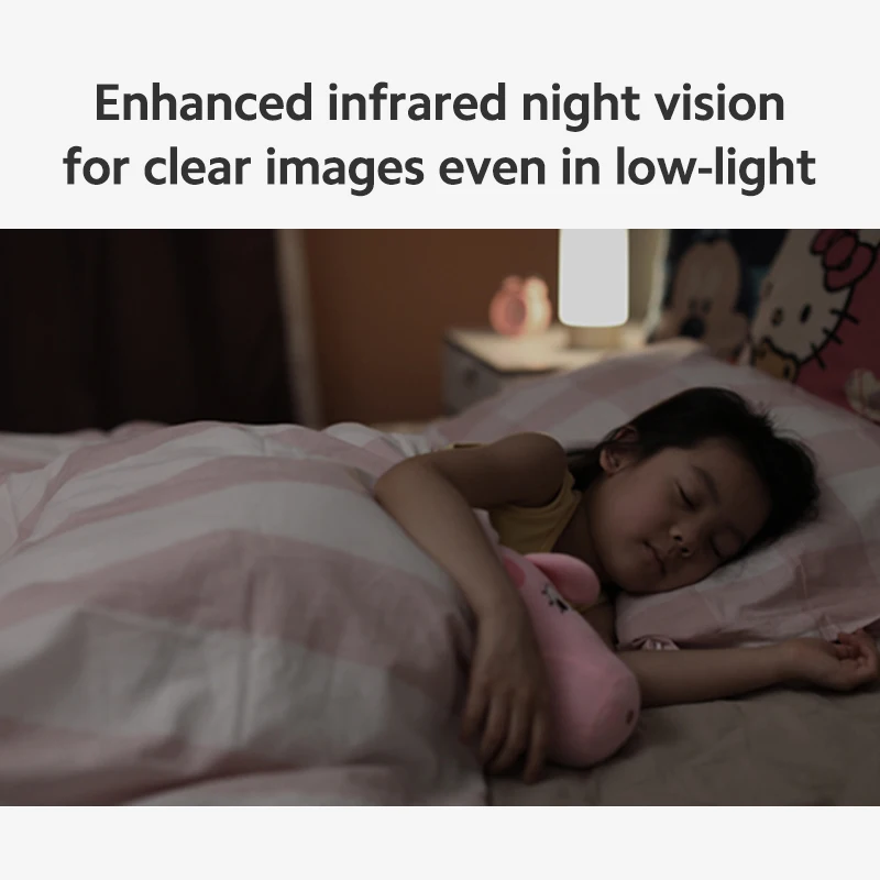 Xiaomi Smart IP Camera 2K PTZ Pro 1296P 360 Panoramic Webcam With Bluetooth Gateway 2.4GHz 5GHz WiFi Baby Security Home Monitor