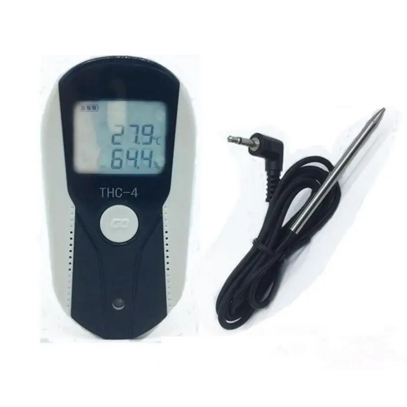 Portable THC-4 LCD USB Temperature and Humidity Data Logger