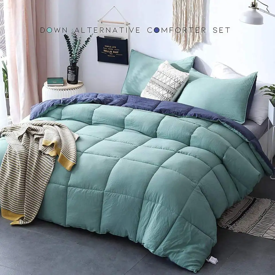 hotel high quality comforter microfiber quilted duvet