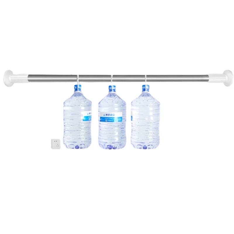 Curtain rod economical clothing rod stainless steel punch-free shower curtain rod retractable easy to disassemble made in China