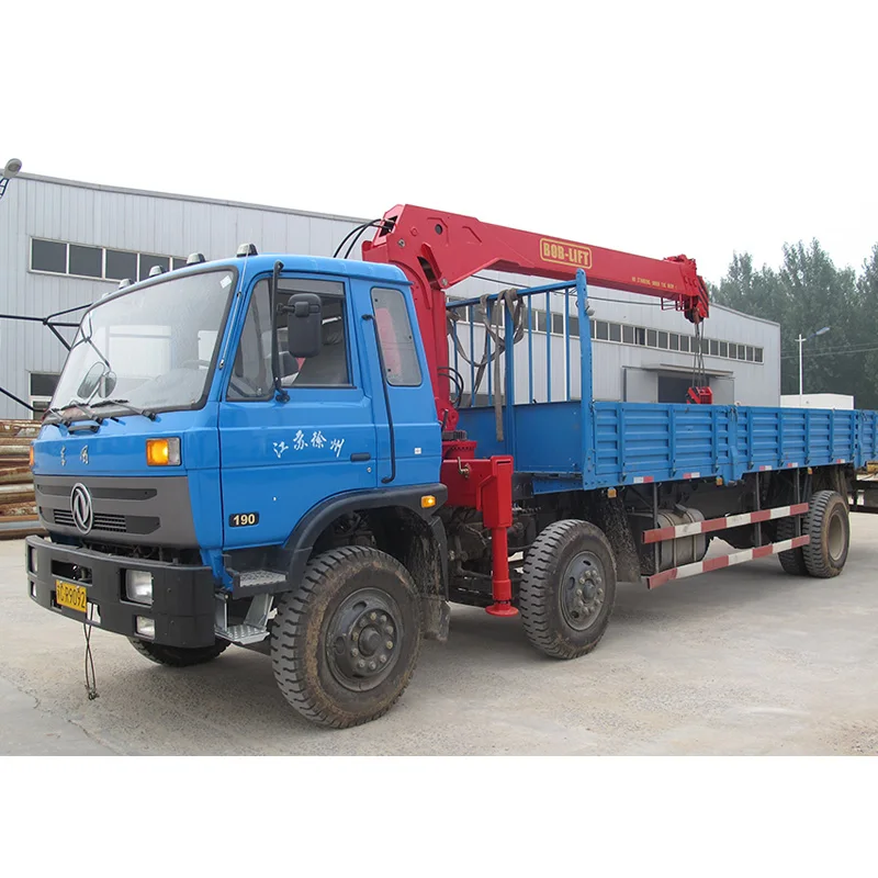 High Performance Hydraulic Crane 6.3 Ton/8 ton/10 ton Telescopic Boom Crane Manipulator Installation SQ6.3SA3