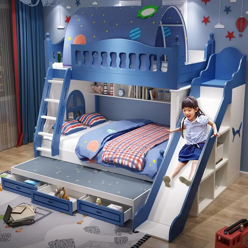 Twin Full Twin double over double Bunk Beds for Kids adult with Ladder